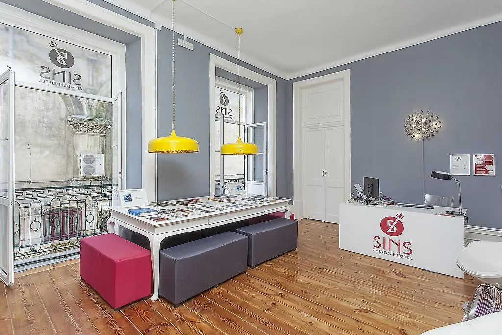 5 Sins Chiado Hostel Lisbon